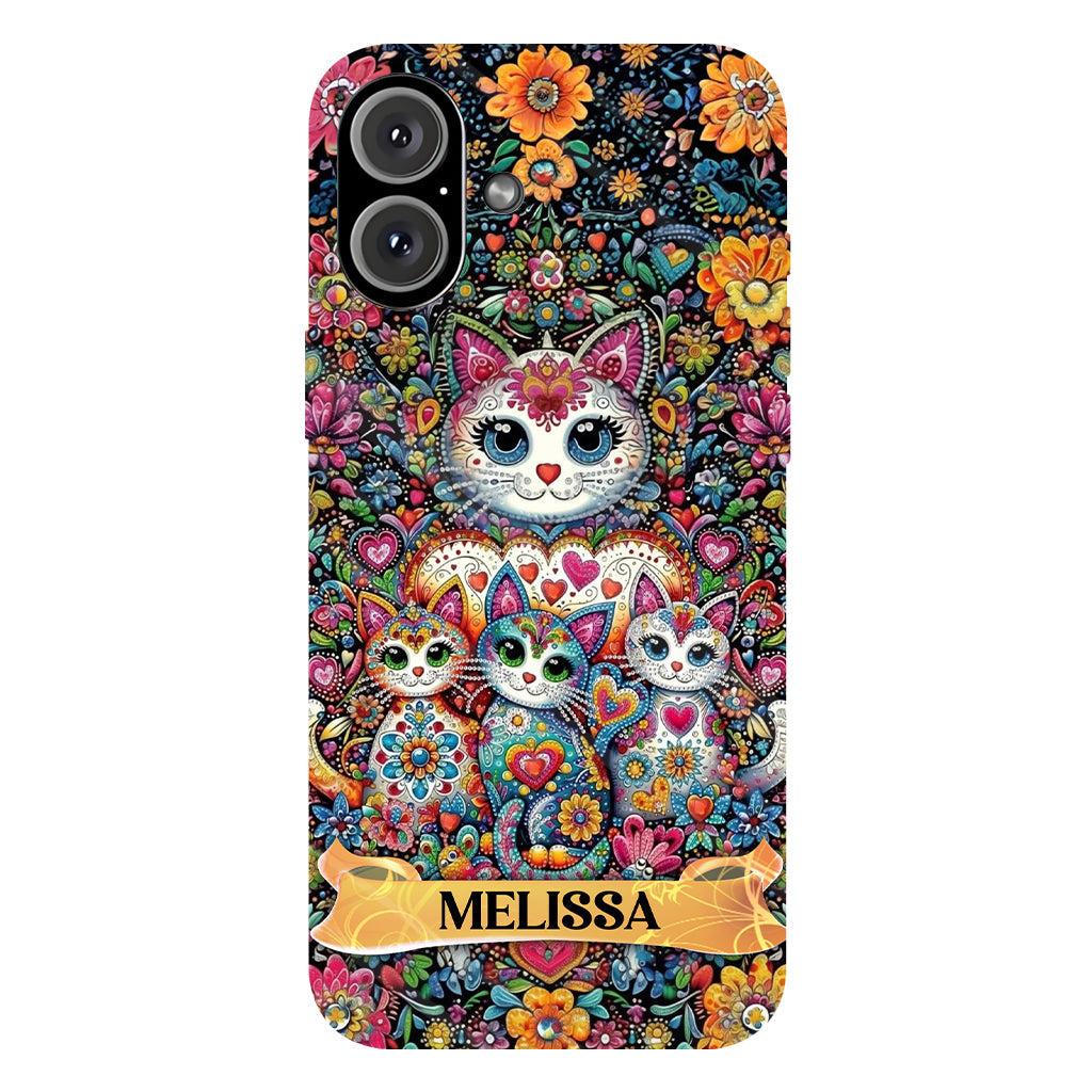 Beautiful Cats - Personalized Cat Full Print Phone Case