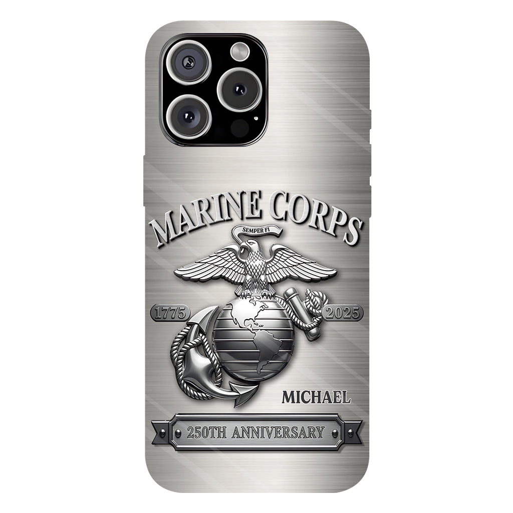250th Anniversary - Personalized Veteran Full Print Phone Case