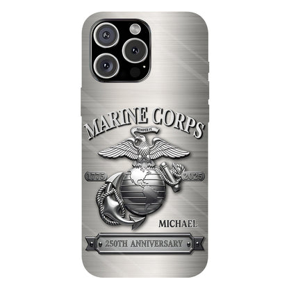 250th Anniversary - Personalized Veteran Full Print Phone Case
