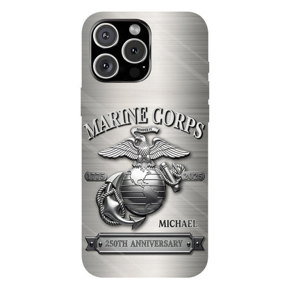 250th Anniversary - Personalized Veteran Full Print Phone Case