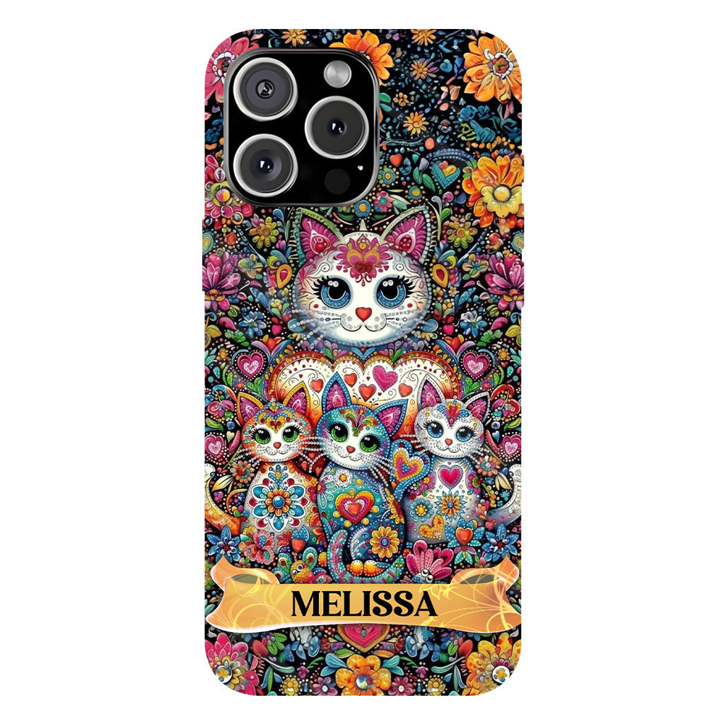 Beautiful Cats - Personalized Cat Full Print Phone Case