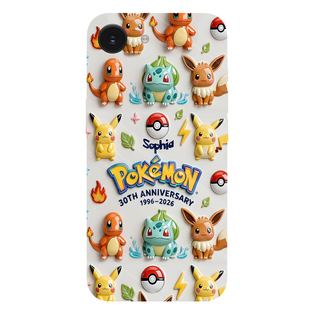 30th Anniversary - Personalized Monster Trainer Full Print Phone Case