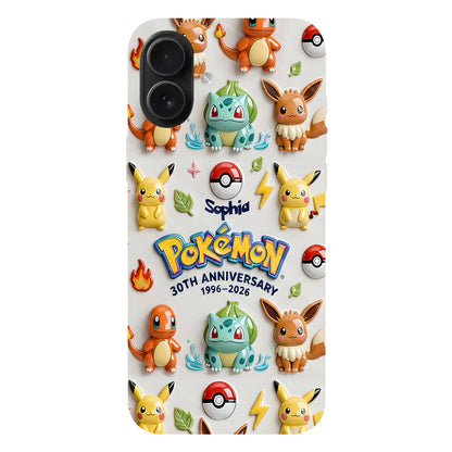 30th Anniversary - Personalized Monster Trainer Full Print Phone Case