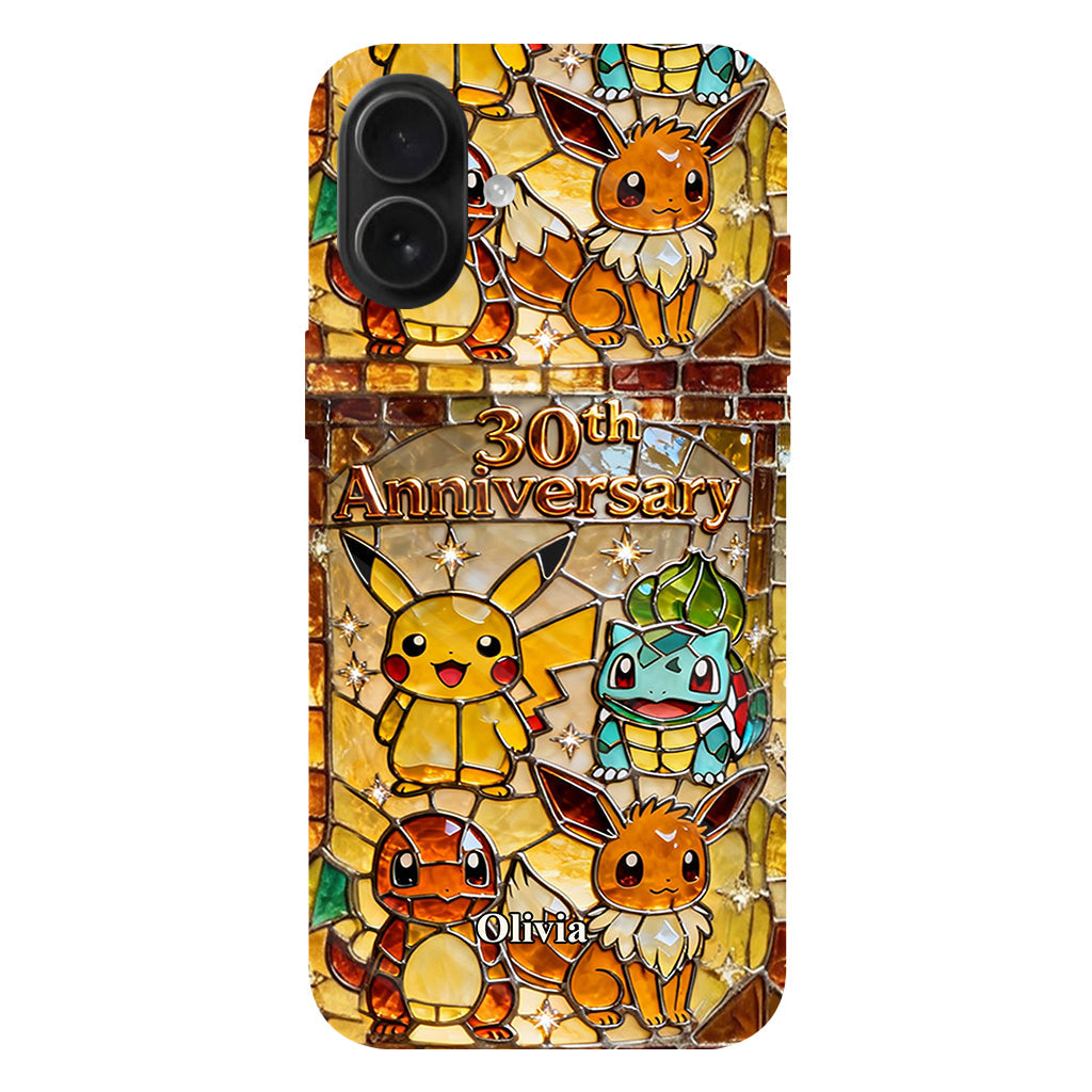 30th Anniversary - Personalized Monster Trainer Full Print Phone Case