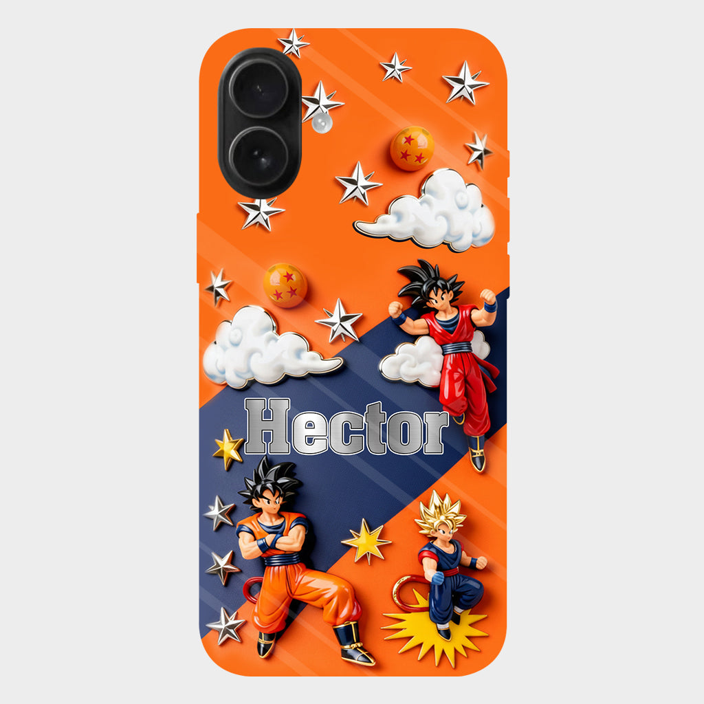 Strong Balls - Personalized Seven Balls Full Print Phone Case