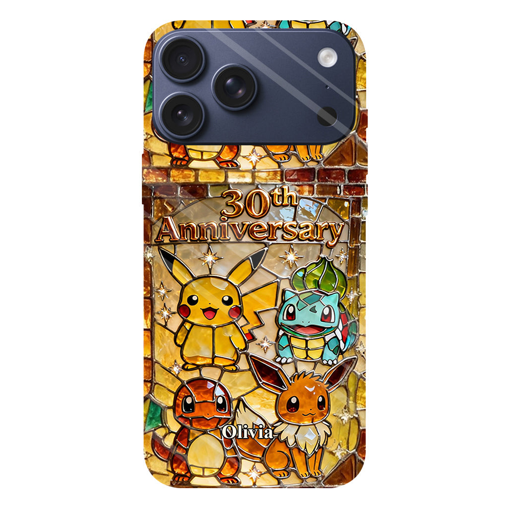 30th Anniversary - Personalized Monster Trainer Full Print Phone Case
