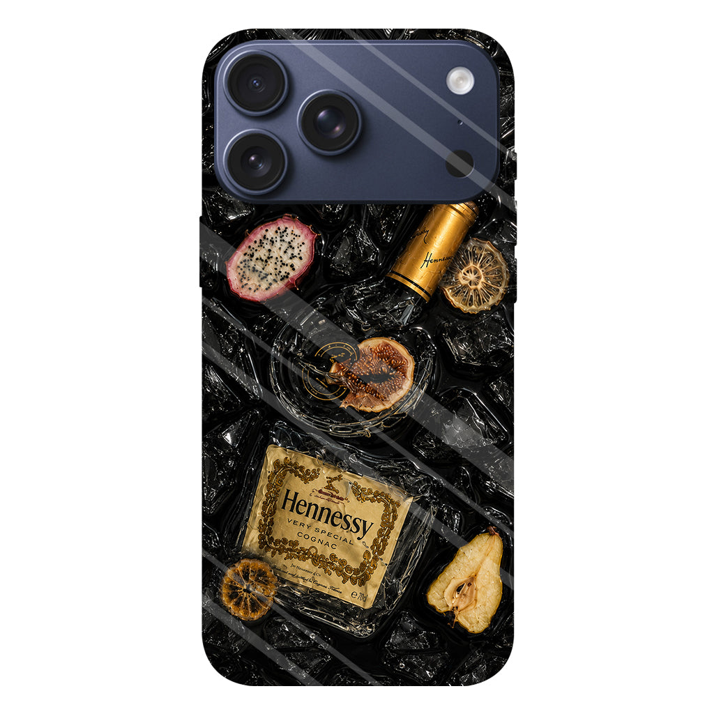 Exploding Liquor Bottle Art - Personalized Alcoholic beverage Full Print Phone Case