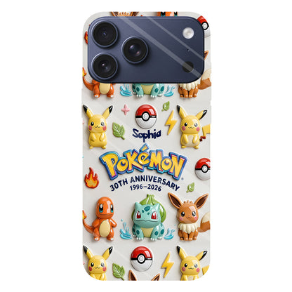 30th Anniversary - Personalized Monster Trainer Full Print Phone Case
