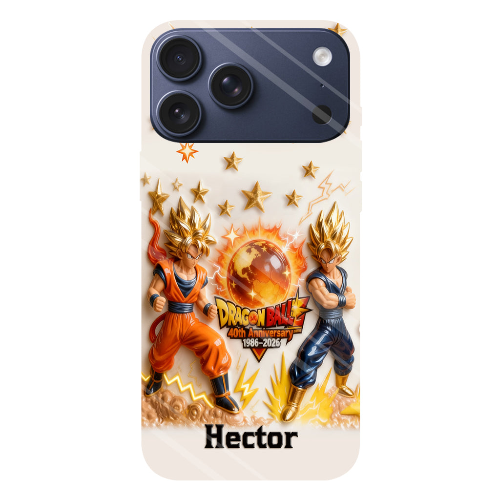 40th Anniversary - Personalized Seven Balls Full Print Phone Case