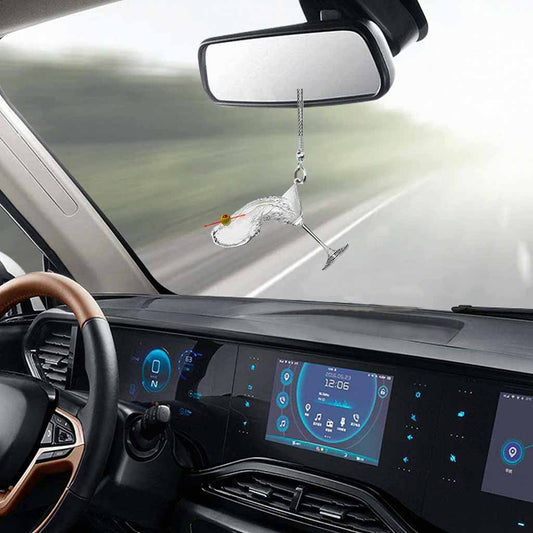 Splash - Cocktail Car Ornament (Printed On Both Sides)