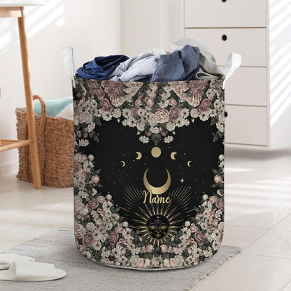 Sun And Moon - Personalized Witch Storage Basket