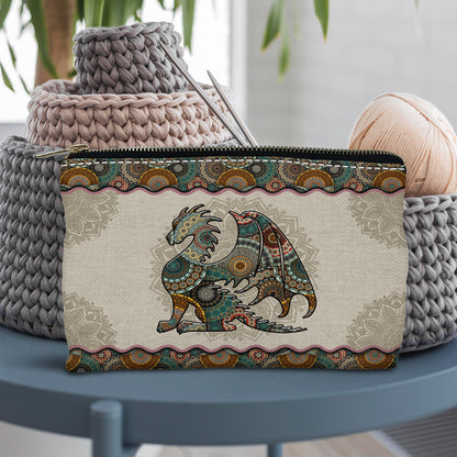 Mandala Dragon Pattern - Dragon Pouch
