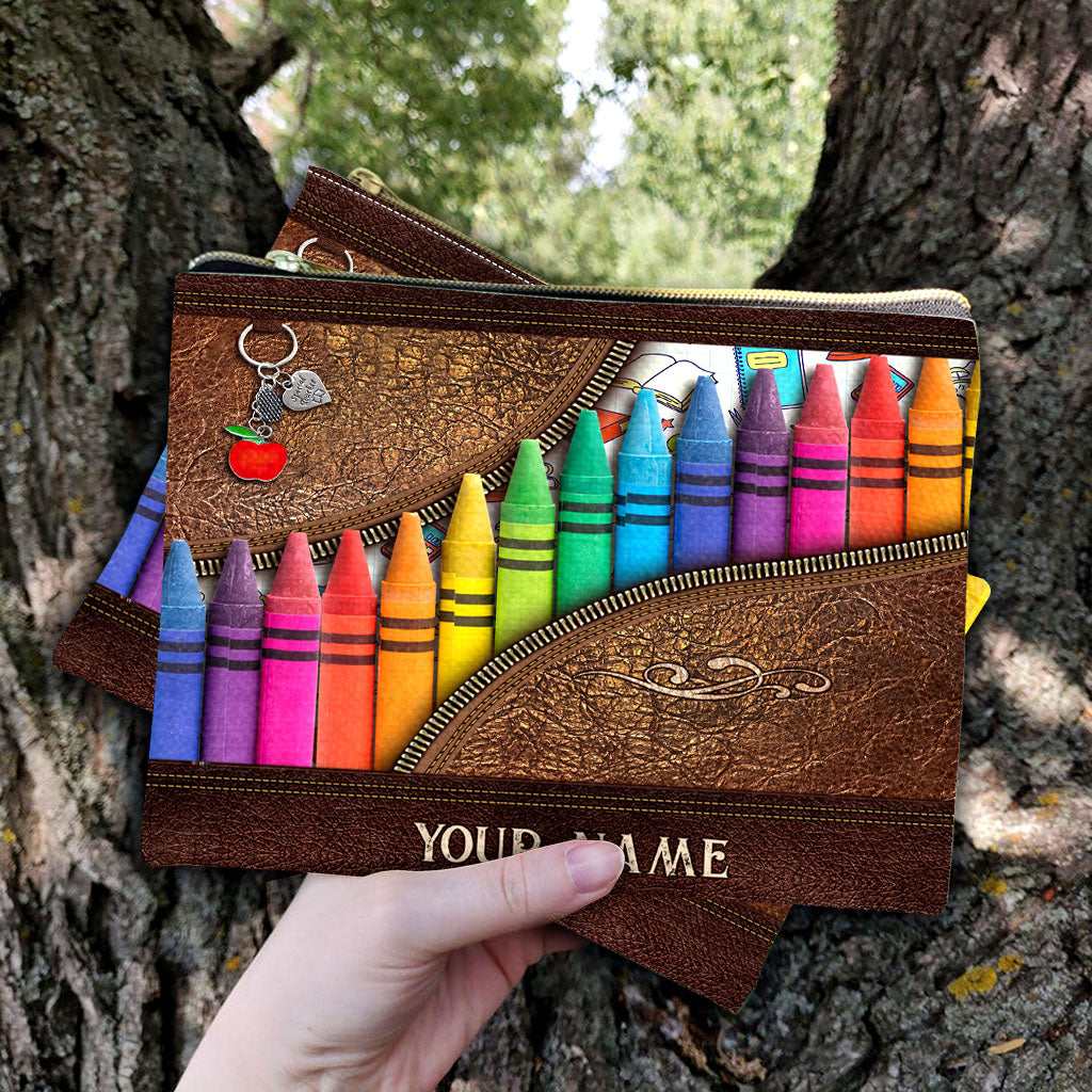 Teach Love Inspire - Personalized Teacher Pouch