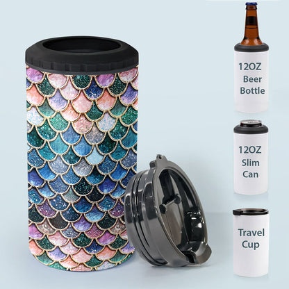 Mermaid Scales - Mermaid Can Cooler
