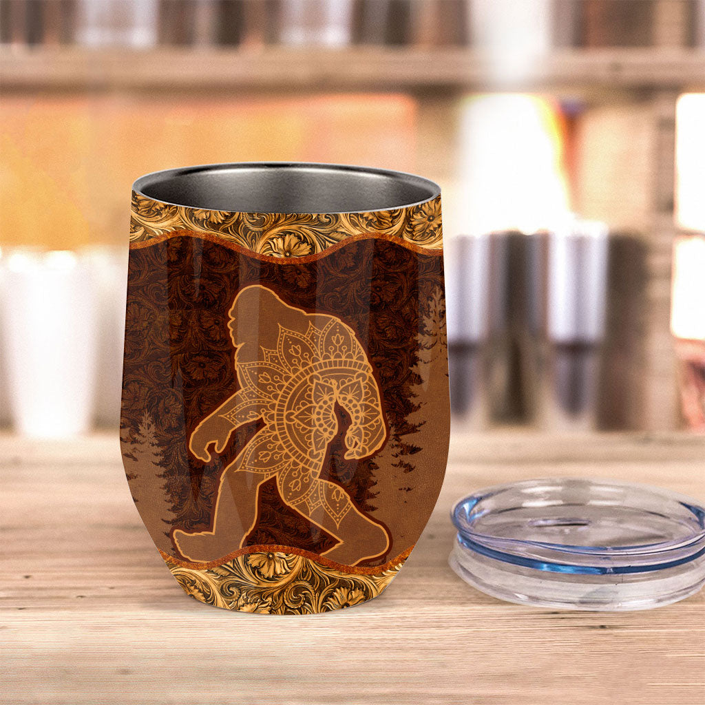 Believer - Bigfoot Wine Tumbler