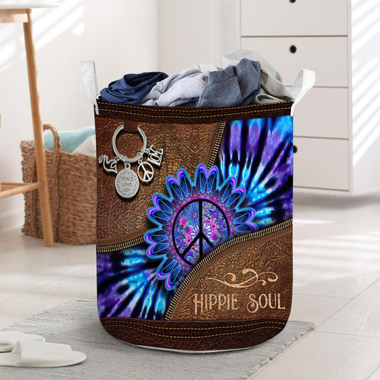 Peace Love Joy - Hippie Storage Basket