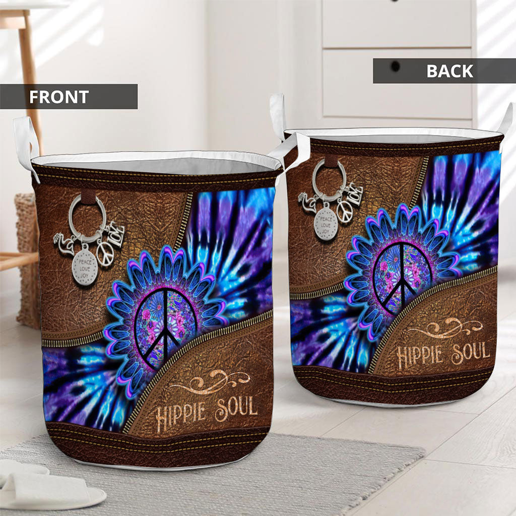Peace Love Joy - Hippie Storage Basket