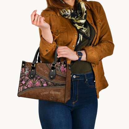Country Girl - Personalized Hunting Leather Handbag