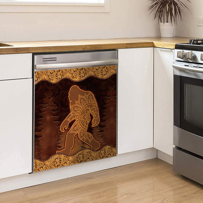 Believer - Bigfoot Dishwasher Cover