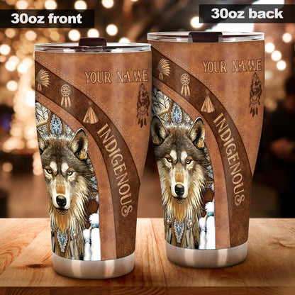 Indigenous - Personalized American Indian Tumbler