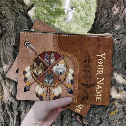 Native Blood - Personalized American Indian Pouch