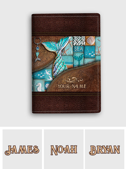 Love Mermaid - Personalized Mermaid Passport Holder