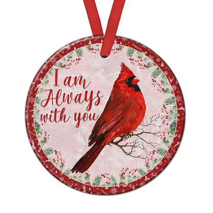 Cardinal Im Always With You - Memorial Ornament (Printed On Both Sides) 1022