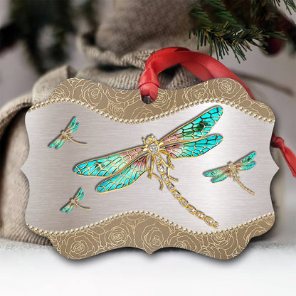 Dragonfly Jewelry Printing - Dragonfly Ornament (Printed On Both Sides) 1022