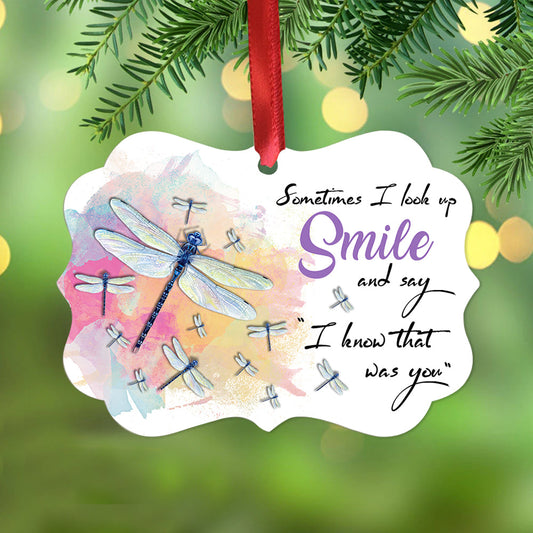 Memorial I Know That Was You - Memorial Ornament (Printed On Both Sides) 1022
