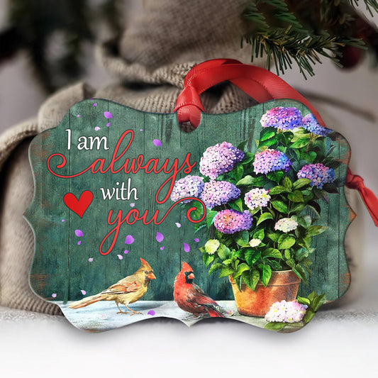 Cardinal I Am Always With You - Memorial Ornament (Printed On Both Sides) 1022
