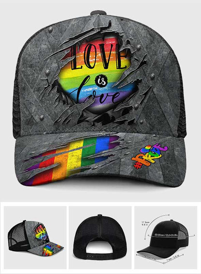 Love Is Love - LGBT Support Trucker Hat