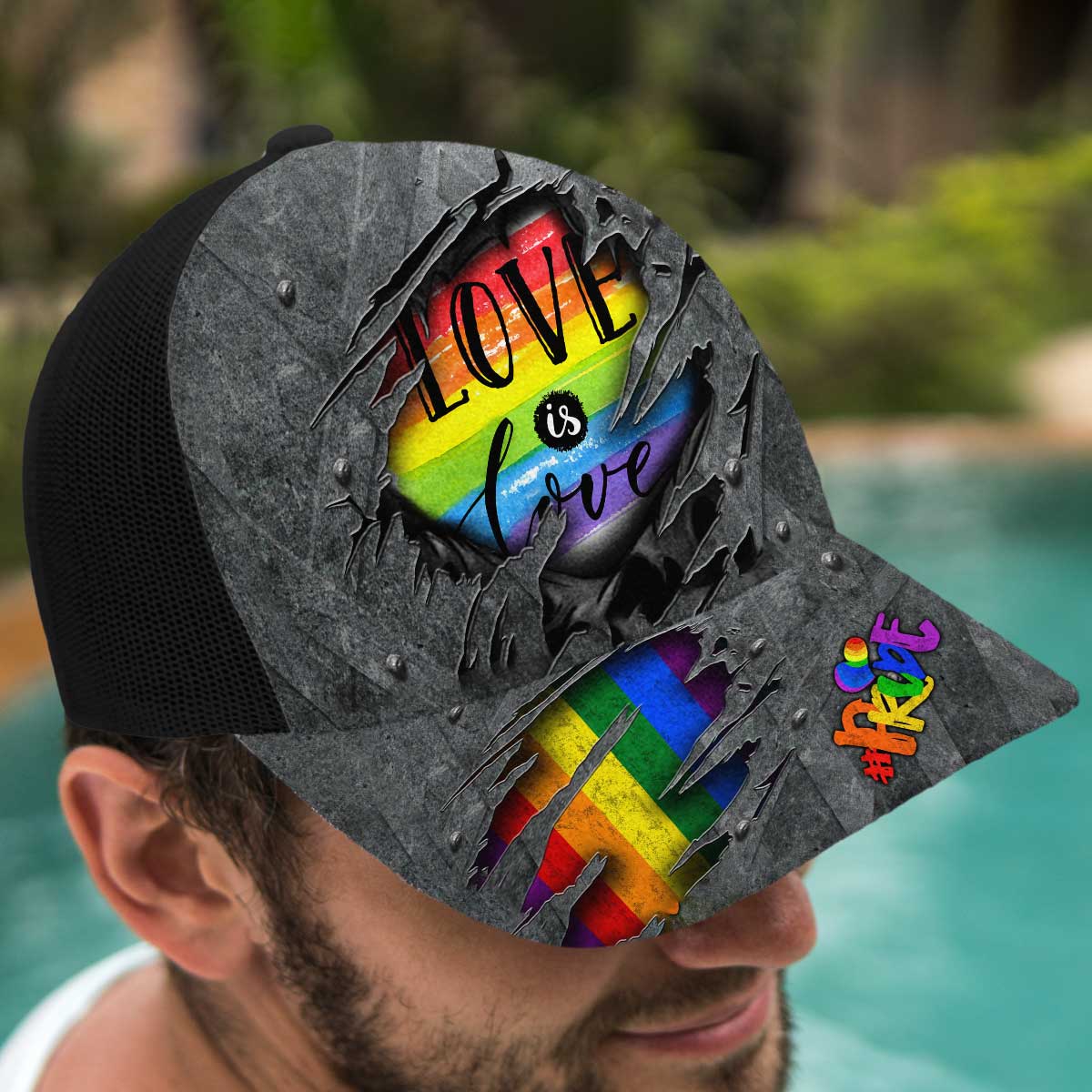 Love Is Love - LGBT Support Trucker Hat