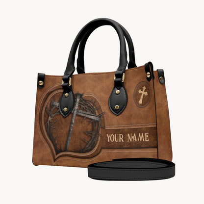 Have Faith - Personalized Christian Leather Handbag