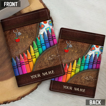 Teach Love Inspire - Personalized Teacher Passport Holder