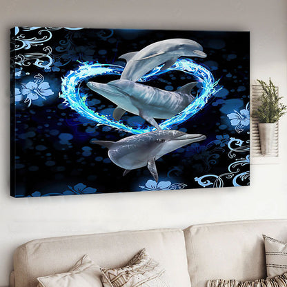 Dolphin Lover - Dolphin Canvas And Poster