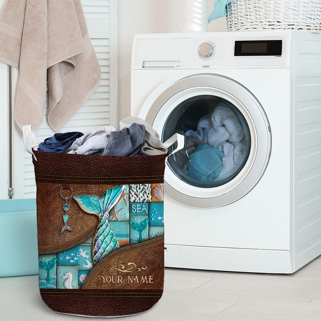 Love Mermaid - Personalized Mermaid Storage Basket