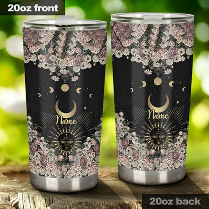 Sun And Moon - Personalized Witch Tumbler