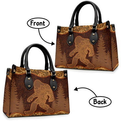 Believer - Bigfoot Leather Handbag