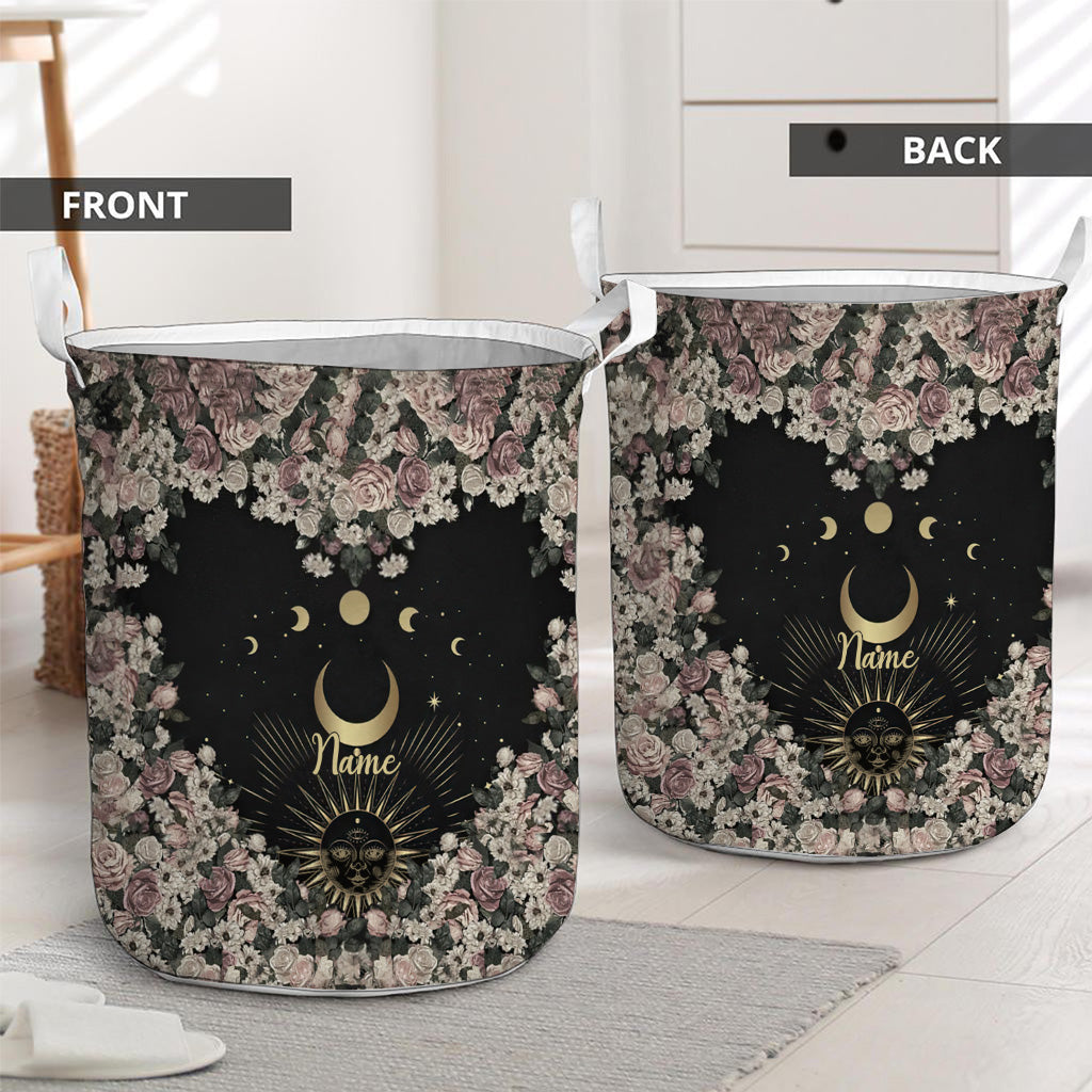 Sun And Moon - Personalized Witch Storage Basket