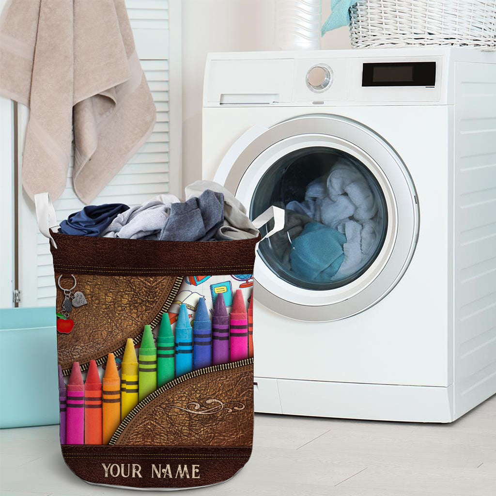 Teach Love Inspire - Personalized Teacher Storage Basket