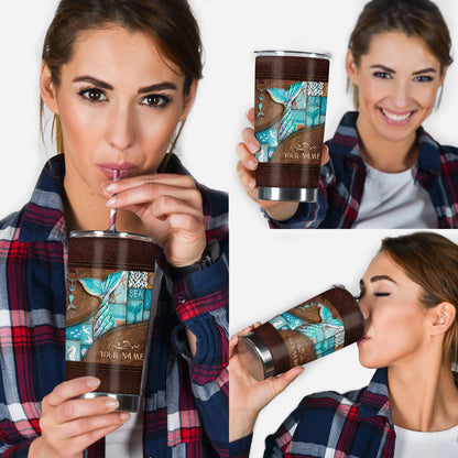Love Mermaid - Personalized Mermaid Tumbler