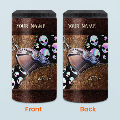 Believer - Personalized Alien Can Cooler