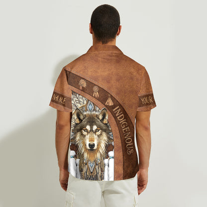 Indigenous - Personalized American Indian Hawaiian Shirt