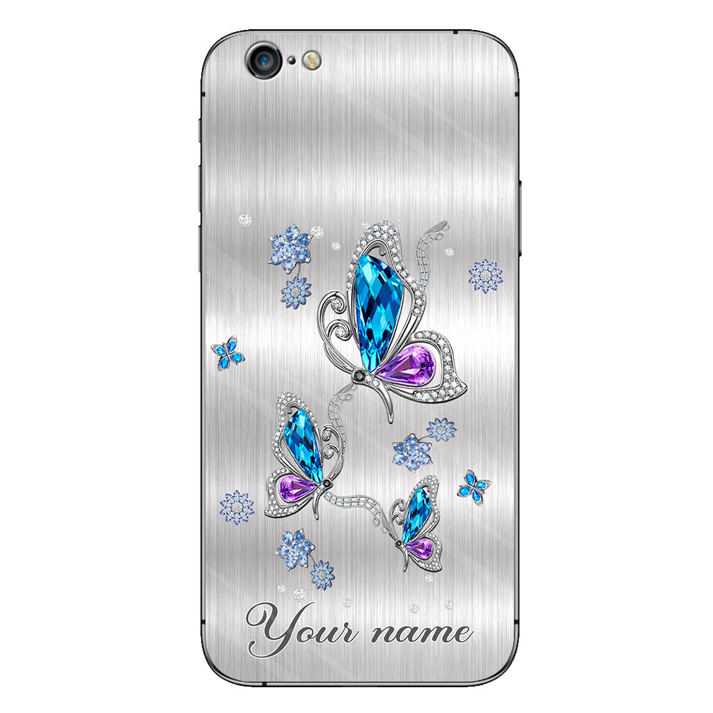 Love Butterflies - Personalized Butterfly Phone Case