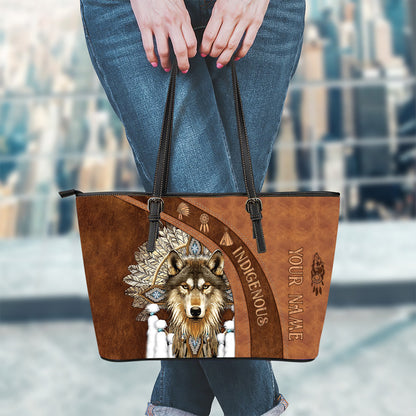 Indigenous - Personalized American Indian Leather Bag