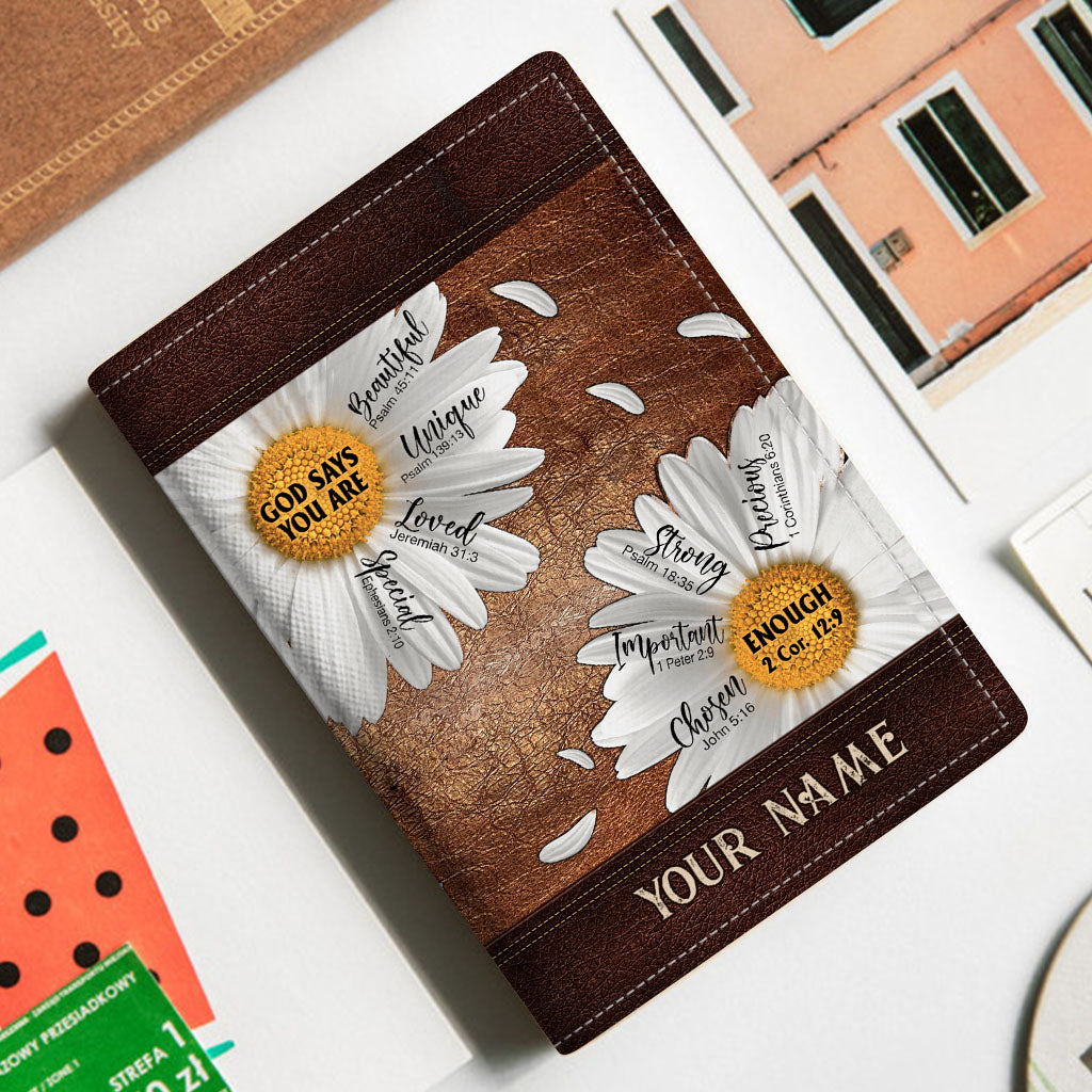 God Says You Are - Personalized Christian Passport Holder