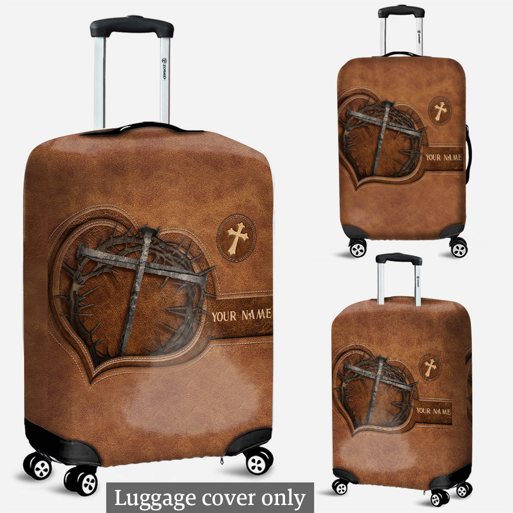 Have Faith - Personalized Christian Luggage Cover