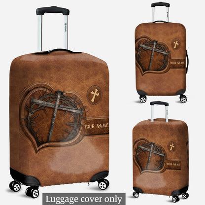 Have Faith - Personalized Christian Luggage Cover