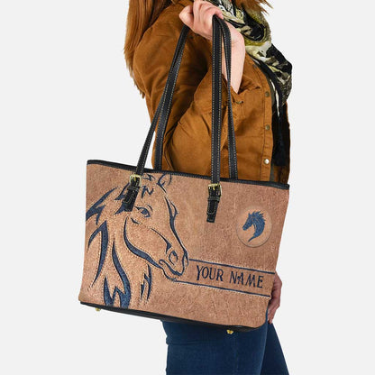 Love Horse - Personalized Horse Leather Bag