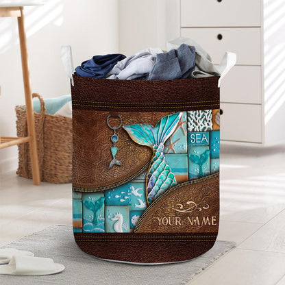 Love Mermaid - Personalized Mermaid Storage Basket